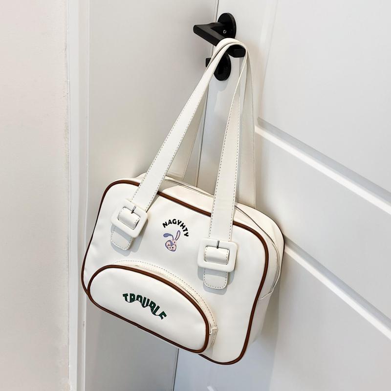 Bunny Pattern Square Shoulder Bag for Women