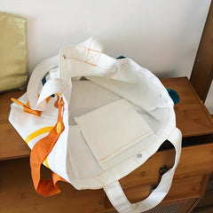 Cartoon Flower Tote Bag Large Capacity Hobo Bag