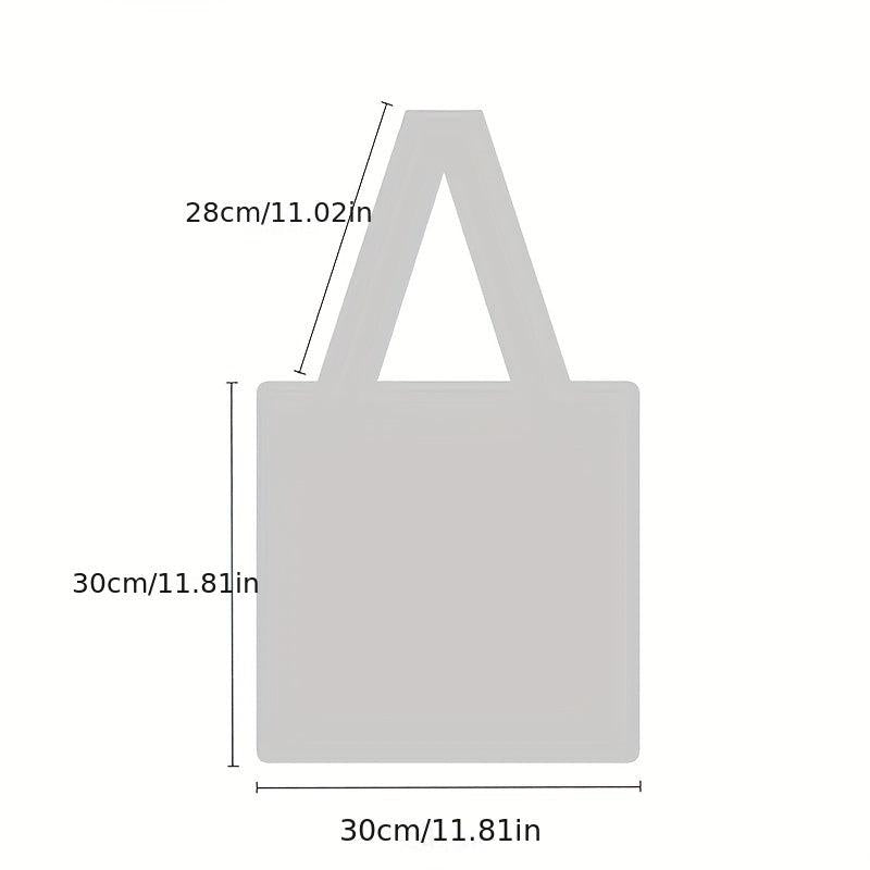 Knitted Tote Bag Large Capacity Shoulder Bag Women's Casual Handbag