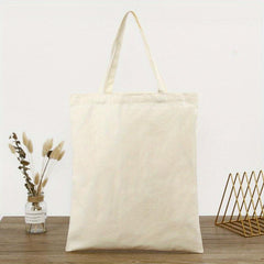 Solid Canvas Tote Bag Lightweight Handbag for Work