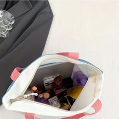 Large Capacity Canvas Tote Bag Lightweight Durable Shoulder Bag