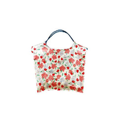 Flower Pattern Shoulder Bag Large Capacity Shopping Handbag