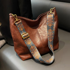 Geometric Strap Hobo Bag Large Capacity Crossbody Bag