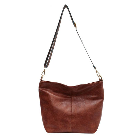 Geometric Strap Hobo Bag Large Capacity Crossbody Bag