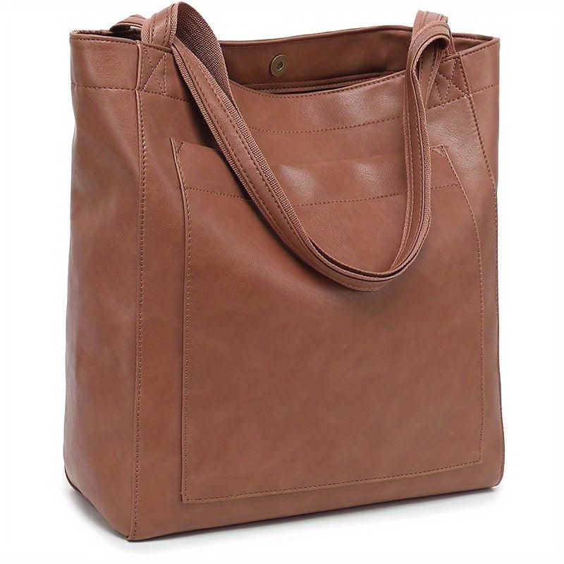 Vintage Tote Bag Large Capacity Shoulder Bag Versatile All Match Bag