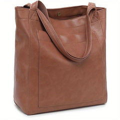 Vintage Tote Bag Large Capacity Shoulder Bag Versatile All Match Bag