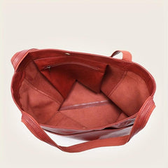 Vintage Tote Bag Large Capacity Shoulder Bag Versatile All Match Bag