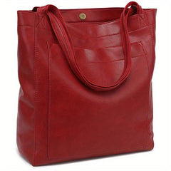 Vintage Tote Bag Large Capacity Shoulder Bag Versatile All Match Bag