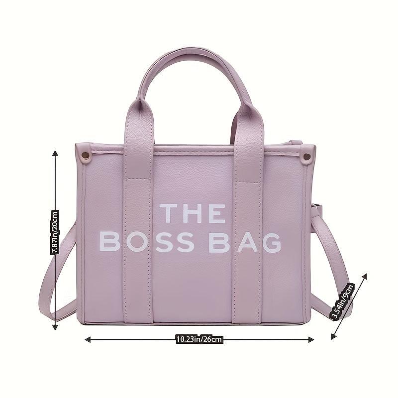 Women's PU Leather Tote Bag Top Handle Satchel Crossbody Purse