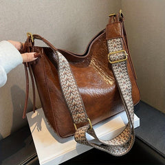 Women's Large Capacity All Match Bag Tote Crossbody Bag