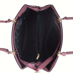 Bowknot Decor Crossbody Satchel Purses