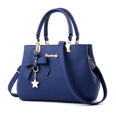 Bowknot Decor Crossbody Satchel Purses