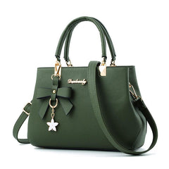 Bowknot Decor Crossbody Satchel Purses