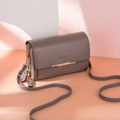 Minimalist Shoulder Bag with Detachable Strap