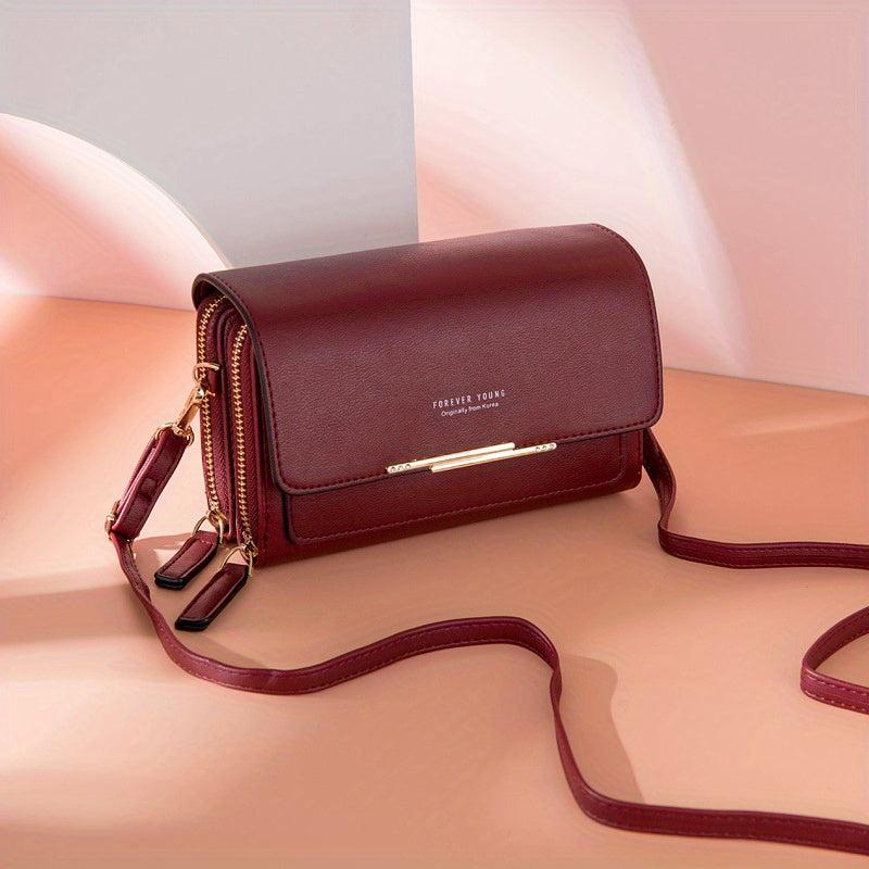 Minimalist Shoulder Bag with Detachable Strap