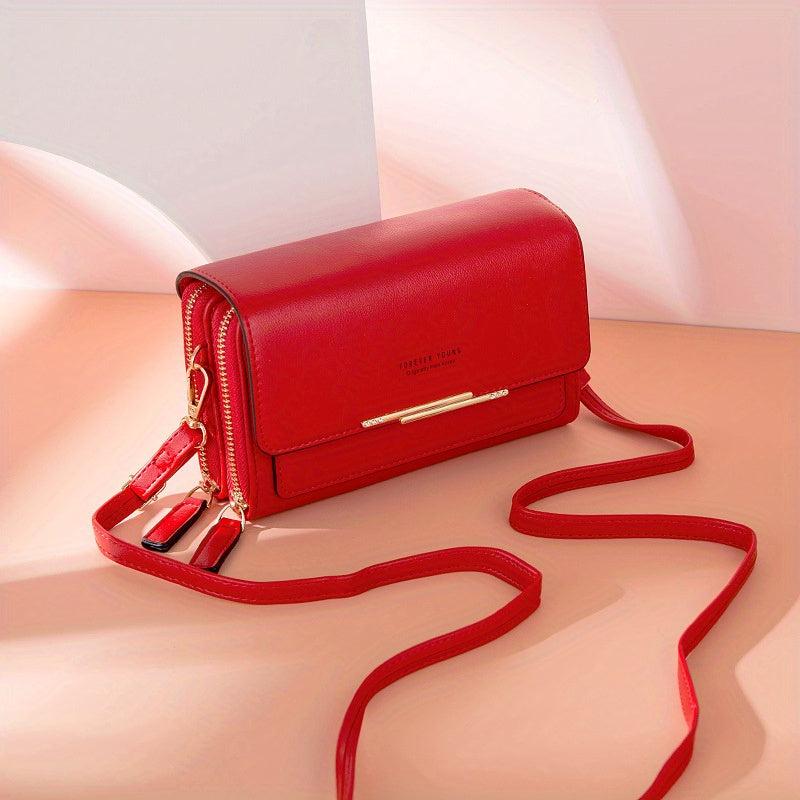 Minimalist Shoulder Bag with Detachable Strap