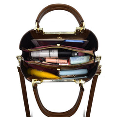 Plaid Pattern Shoulder Bag Large Capacity Handbag Classic Shoulder Bag