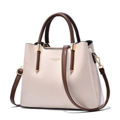 Women's PU Leather Crossbody Bag Top Handle Satchel Purse