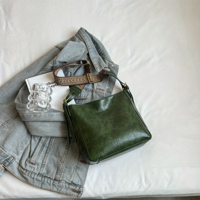 Vintage Tote Bag Women's Large Capacity Shoulder Bag for Work