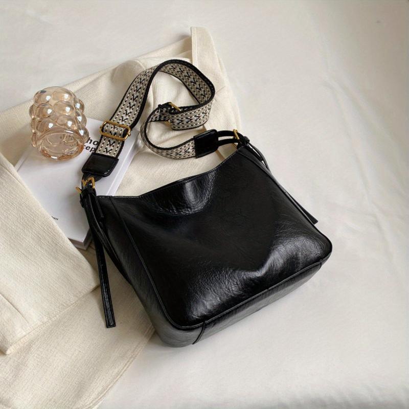 Vintage Tote Bag Women's Large Capacity Shoulder Bag for Work