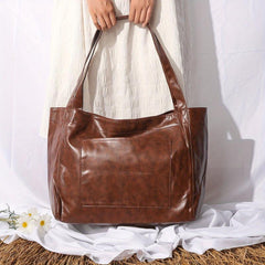 Large Capacity Retro Style Tote Bag for Women