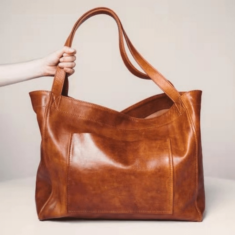 Large Capacity Retro Style Tote Bag for Women