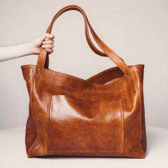Large Capacity Retro Style Tote Bag for Women