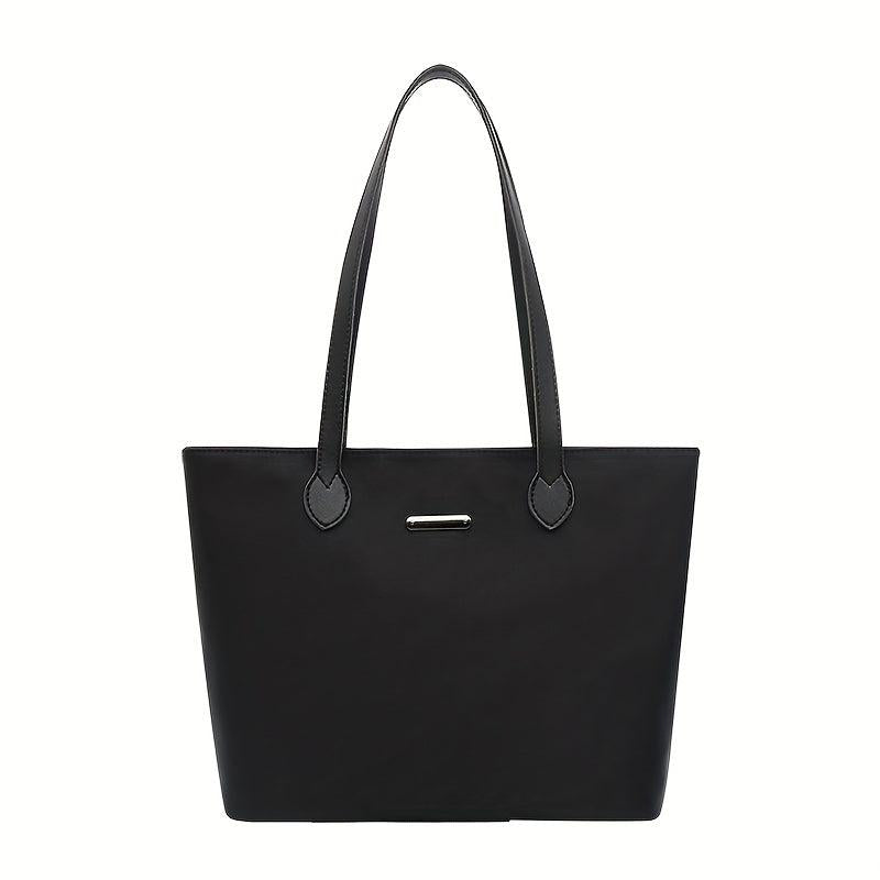 Large Nylon Tote Bag for Women, Shoulder Handbag for Travel, School, Work