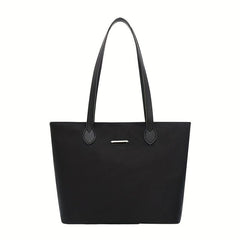 Large Nylon Tote Bag for Women, Shoulder Handbag for Travel, School, Work
