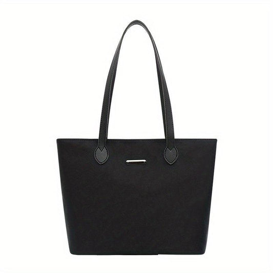 Large Nylon Tote Bag for Women, Shoulder Handbag for Travel, School, Work