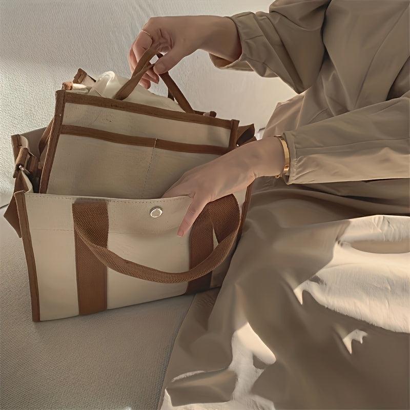 Large Capacity Canvas Tote Bag Women's Handbag