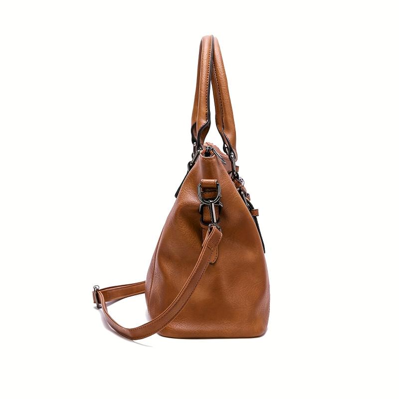 Women Handbags Soft Leather Large Capacity Tote Bag