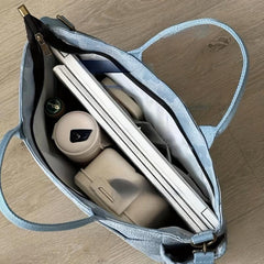 Flower Pattern Canvas Tote Bag Shoulder Handbag For Women