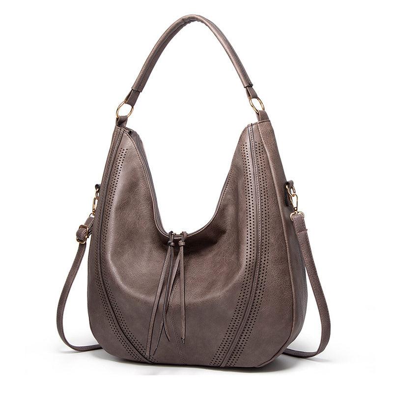 Large Capacity Faux Leather Tote Bag for Women