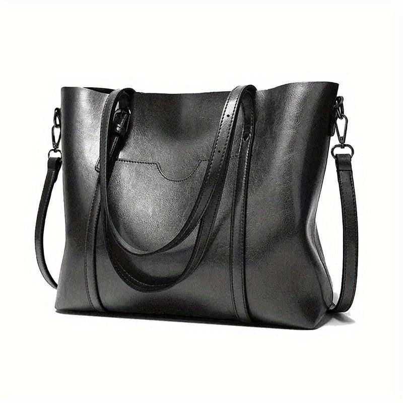 Vintage Large Tote Bag Retro Handle Satchel Hobo Shoulder Bag