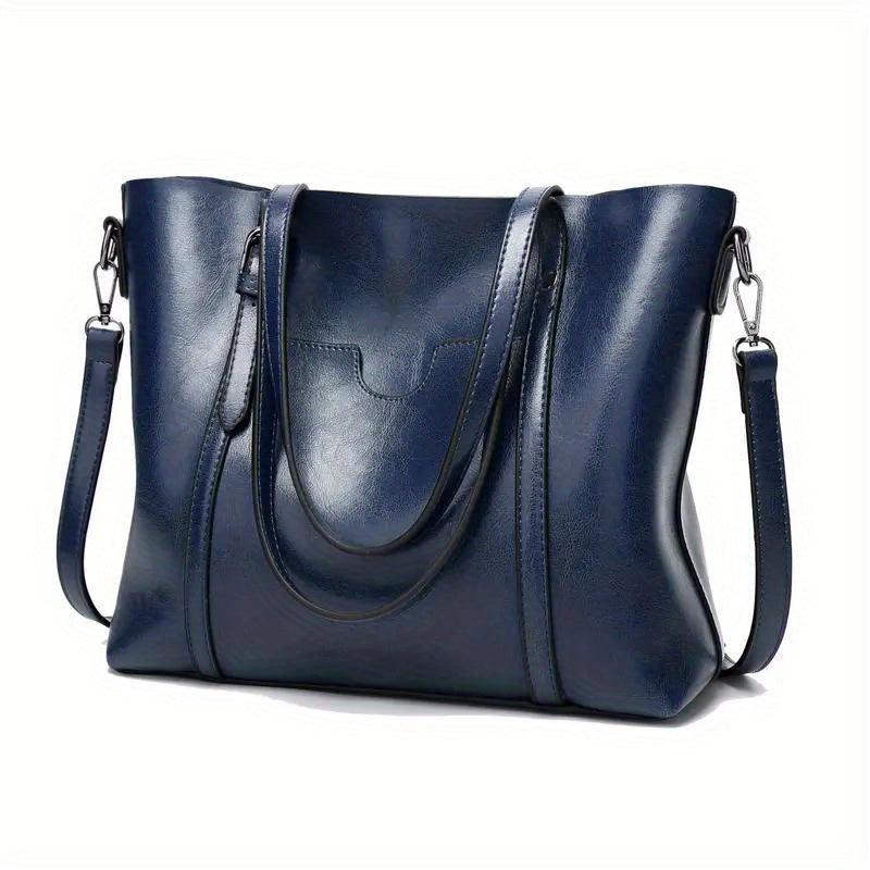 Vintage Large Tote Bag Retro Handle Satchel Hobo Shoulder Bag