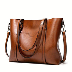 Vintage Large Tote Bag Retro Handle Satchel Hobo Shoulder Bag