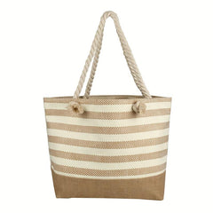 Large Capacity Pattern Tote Bag Shoulder Bag Travel Storage Beach Bag