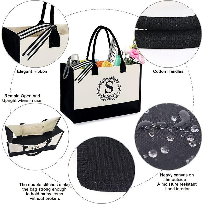 Fashionable Tote Shoulder Bag Casual Large Capacity Handbag for Shopping