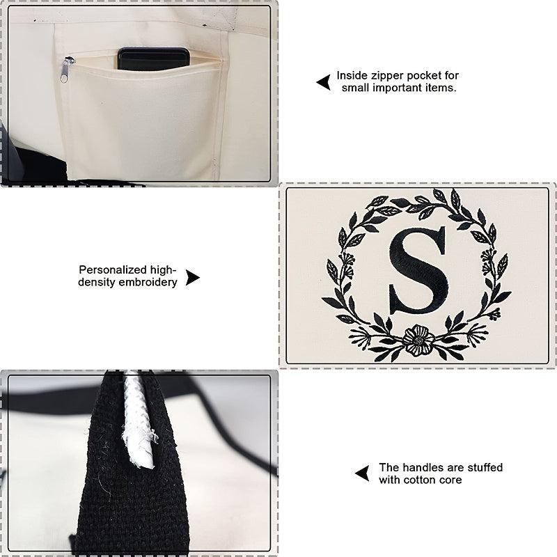 Fashionable Tote Shoulder Bag Casual Large Capacity Handbag for Shopping