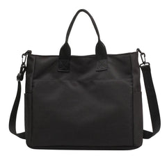 Large Capacity Nylon Tote Bag Heavy Duty Crossbody Bag