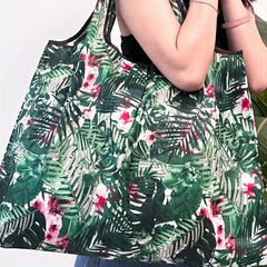 Folding Shopping Bag Travel Tote Large Capacity Reusable Grocery Bag