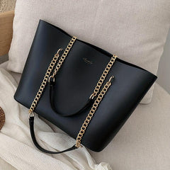 Minimalist Large Capacity Tote Bag Classic Shoulder Handbag