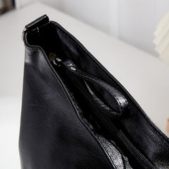 Shoulder Bag Women's Solid Faux Leather Crossbody Bag