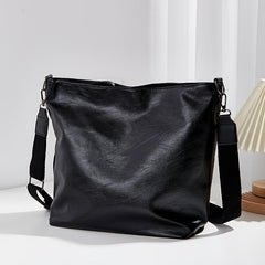 Shoulder Bag Women's Solid Faux Leather Crossbody Bag