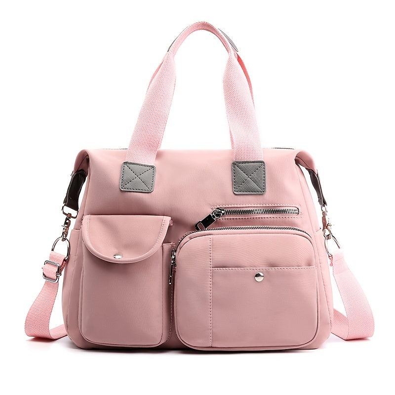 Women's Sports Duffel Bag Zipper Large Versatile Lightweight Gym & Yoga Bag