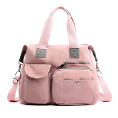 Women's Sports Duffel Bag Zipper Large Versatile Lightweight Gym & Yoga Bag