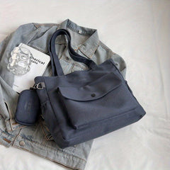 Casual Tote Shoulder Bag Lightweight Handbag with Mini Purse