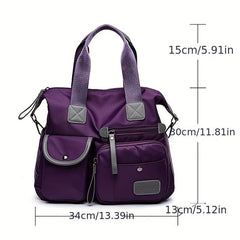 Large Capacity Women's Crossbody Bag for Travel and Outdoor