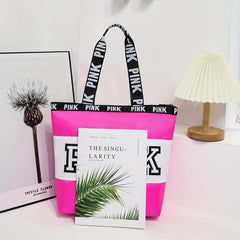 Pink Tote Bag for Women Lightweight Waterproof Shoulder Bag